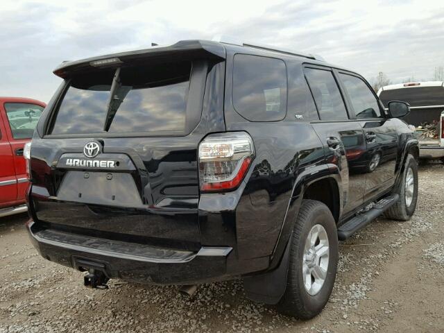 JTEZU5JR9H5157669 - 2017 TOYOTA 4RUNNER SR BLACK photo 4