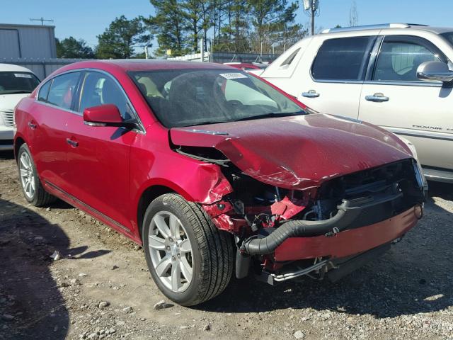 1G4GD5E34CF262040 - 2012 BUICK LACROSSE P RED photo 1