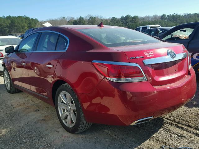 1G4GD5E34CF262040 - 2012 BUICK LACROSSE P RED photo 3
