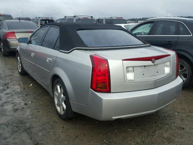 1G6DP567450220475 - 2005 CADILLAC CTS HI FEA GRAY photo 3