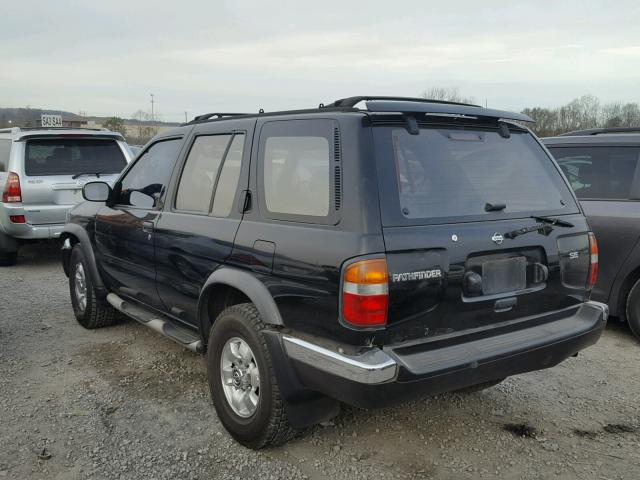 JN8AR05YXTW053903 - 1996 NISSAN PATHFINDER BLACK photo 3