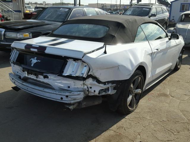 1FATP8EM4F5427282 - 2015 FORD MUSTANG WHITE photo 4