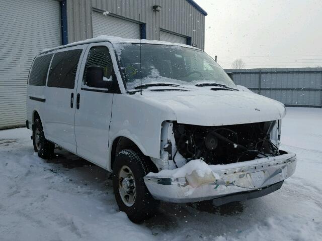 1GA2GYDG3A1155642 - 2010 CHEVROLET EXPRESS G3 WHITE photo 1