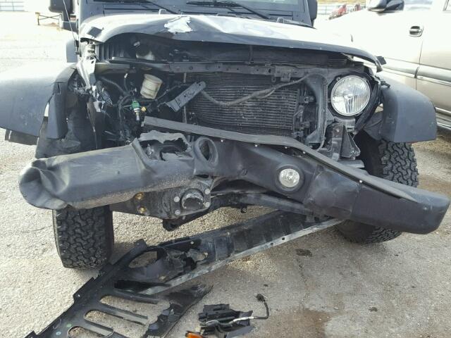 1C4AJWAG7CL135270 - 2012 JEEP WRANGLER S BLACK photo 9