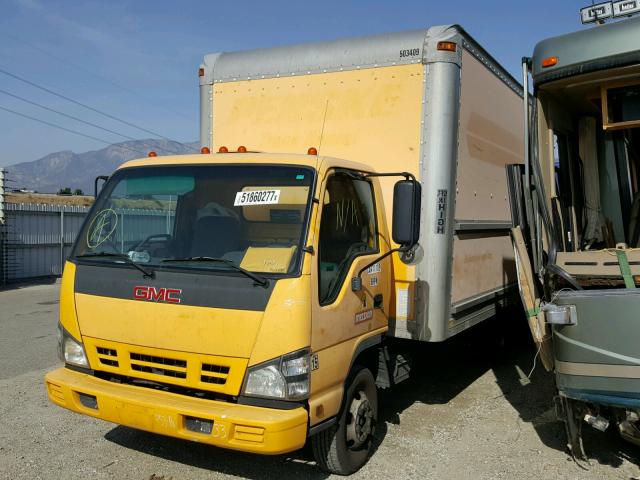 J8DC4B16777007849 - 2007 GMC W4500 W450 YELLOW photo 2