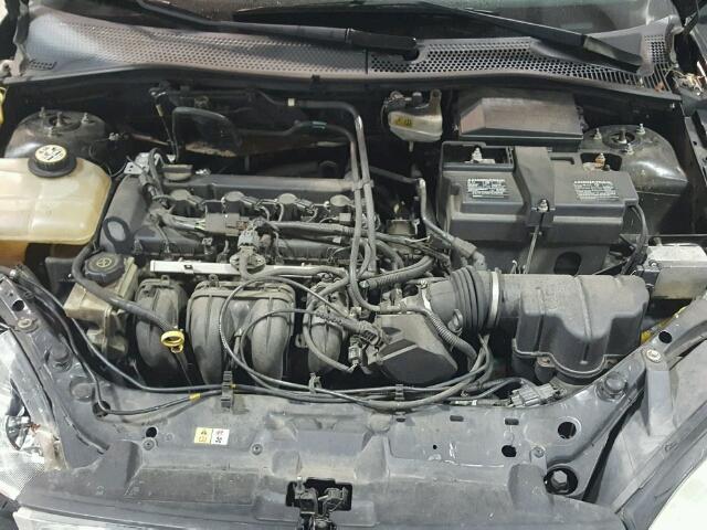 1FAFP34N76W232345 - 2006 FORD FOCUS ZX4 BLACK photo 7