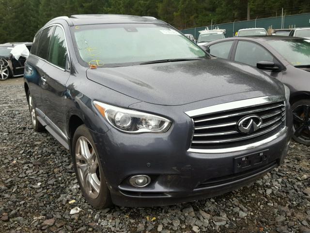 5N1AL0MM3EC502253 - 2014 INFINITI QX60 BLACK photo 1