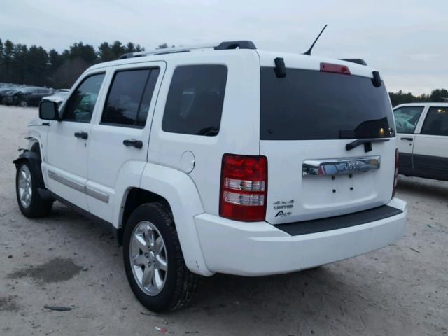 1C4PJMCK7CW109931 - 2012 JEEP LIBERTY LI WHITE photo 3