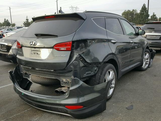 5XYZU3LA2DG084856 - 2013 HYUNDAI SANTA FE S GREEN photo 4