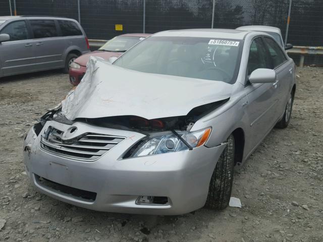 4T1BB46K87U029652 - 2007 TOYOTA CAMRY NEW SILVER photo 2