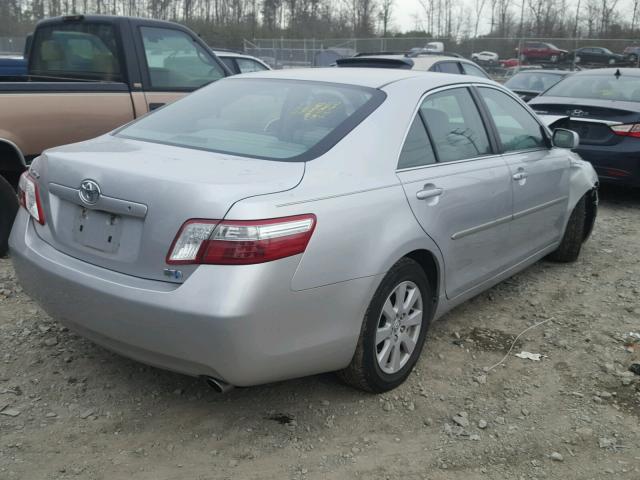 4T1BB46K87U029652 - 2007 TOYOTA CAMRY NEW SILVER photo 4