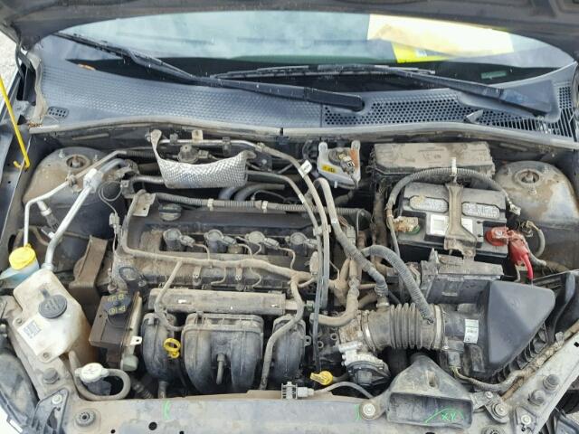 1FAHP3FN9AW273817 - 2010 FORD FOCUS SE CHARCOAL photo 7