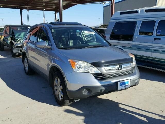 JHLRE38707C073456 - 2007 HONDA CR-V EXL GRAY photo 1