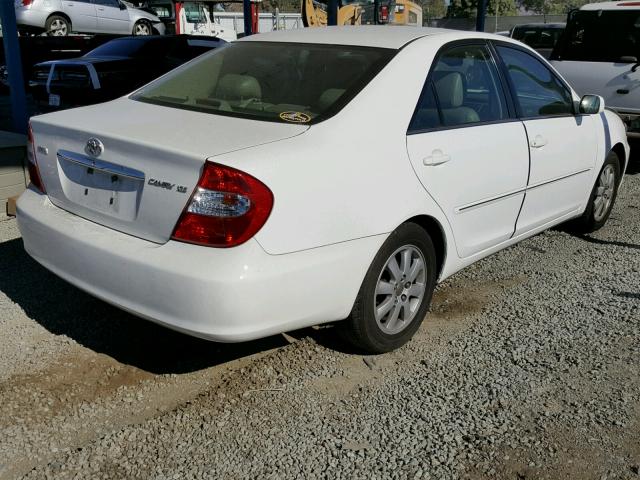 4T1BE32K24U351318 - 2004 TOYOTA CAMRY LE WHITE photo 4