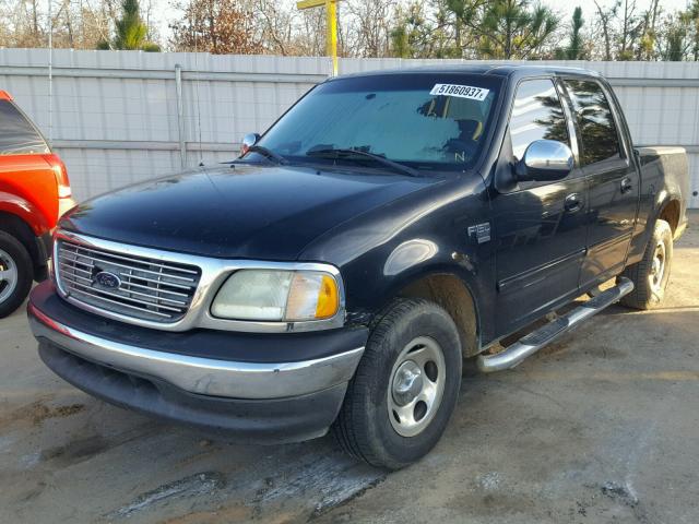 1FTRW07L62KB35979 - 2002 FORD F150 SUPER BLACK photo 2