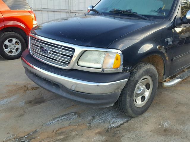 1FTRW07L62KB35979 - 2002 FORD F150 SUPER BLACK photo 9