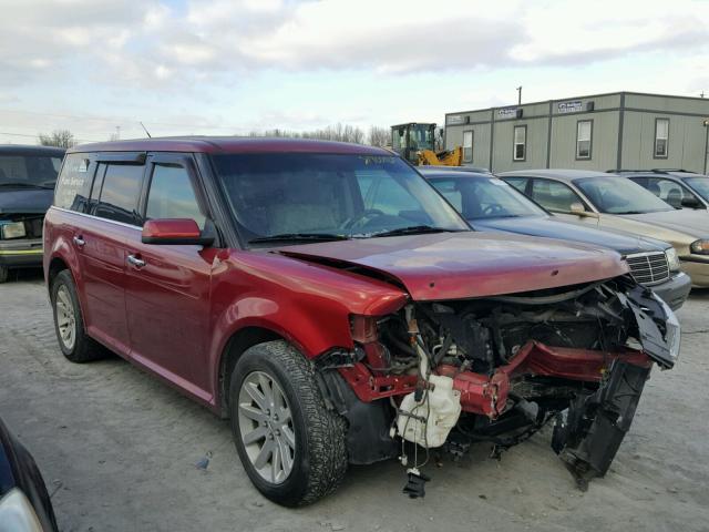 2FMEK62C09BB07003 - 2009 FORD FLEX SEL RED photo 1