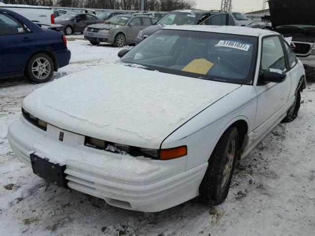 1G3WH12MXSD341166 - 1995 OLDSMOBILE CUTLASS SU WHITE photo 2