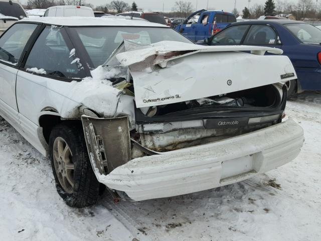 1G3WH12MXSD341166 - 1995 OLDSMOBILE CUTLASS SU WHITE photo 9