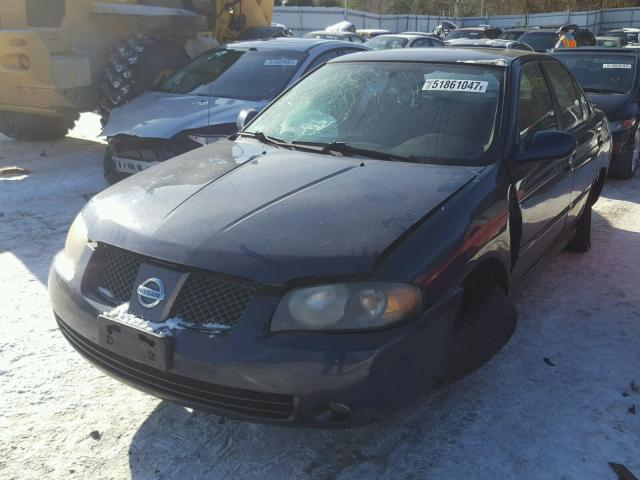 3N1AB51D85L488947 - 2005 NISSAN SENTRA SE- BLUE photo 2