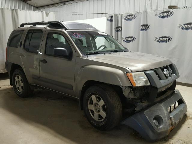 5N1AN08U25C616541 - 2005 NISSAN XTERRA OFF BEIGE photo 1