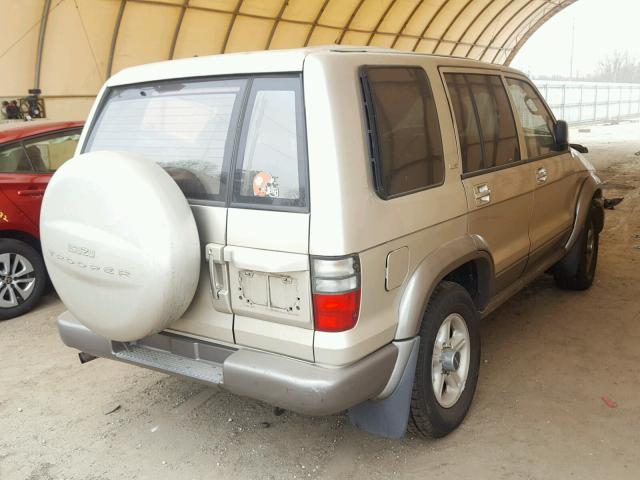 JACDS58X717J10836 - 2001 ISUZU TROOPER S GRAY photo 4