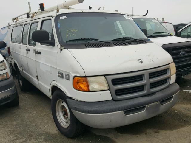 2B7LB31Z0WK141650 - 1998 DODGE RAM VAN B3 WHITE photo 1