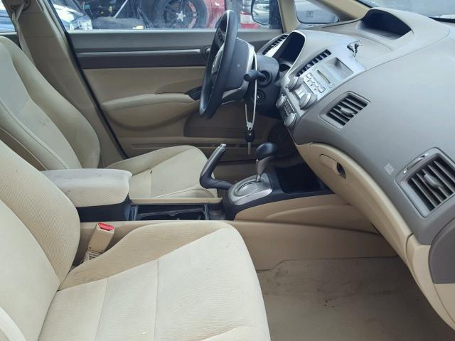 2HGFA168X6H528743 - 2006 HONDA CIVIC EX 黑色 照片 5