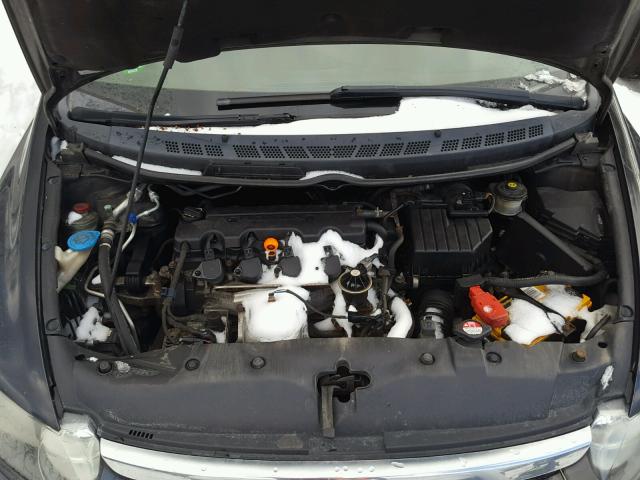 2HGFA168X6H528743 - 2006 HONDA CIVIC EX 黑色 照片 7