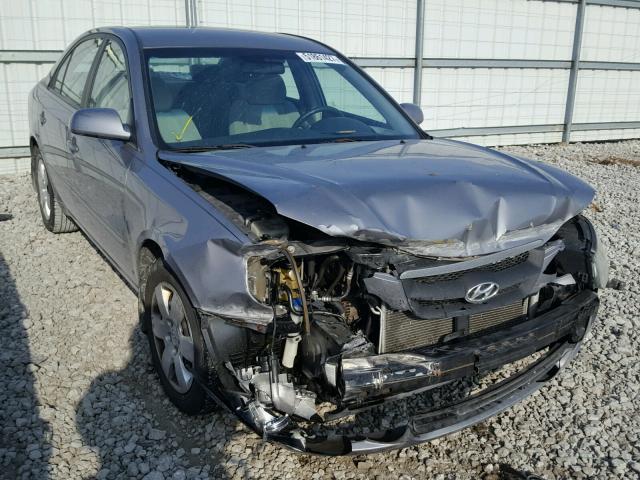 5NPET46C17H273614 - 2007 HYUNDAI SONATA GLS SILVER photo 1