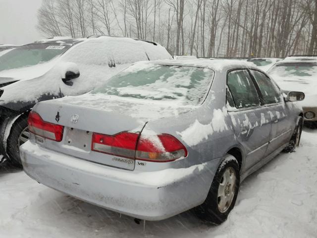 1HGCG16521A082120 - 2001 HONDA ACCORD EX SILVER photo 4