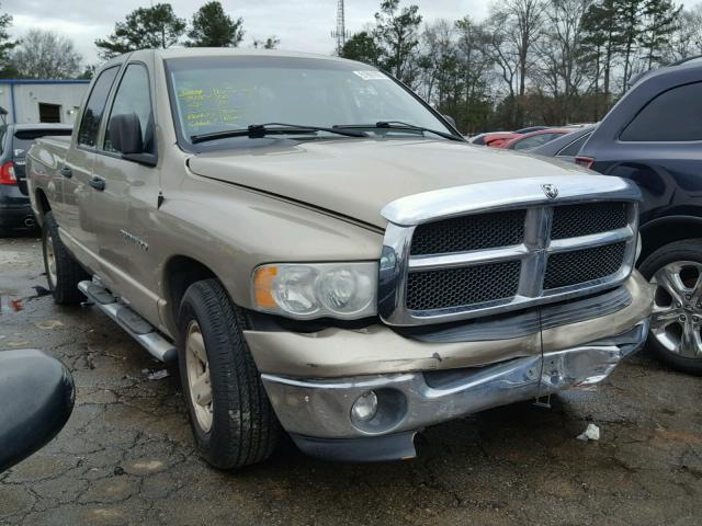 1D7HA18N83S159367 - 2003 DODGE RAM 1500 S TAN photo 1