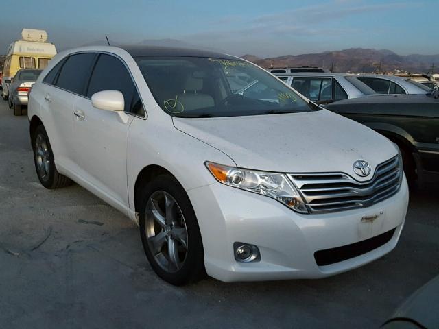 4T3ZK3BB1CU049256 - 2012 TOYOTA VENZA LE WHITE photo 1