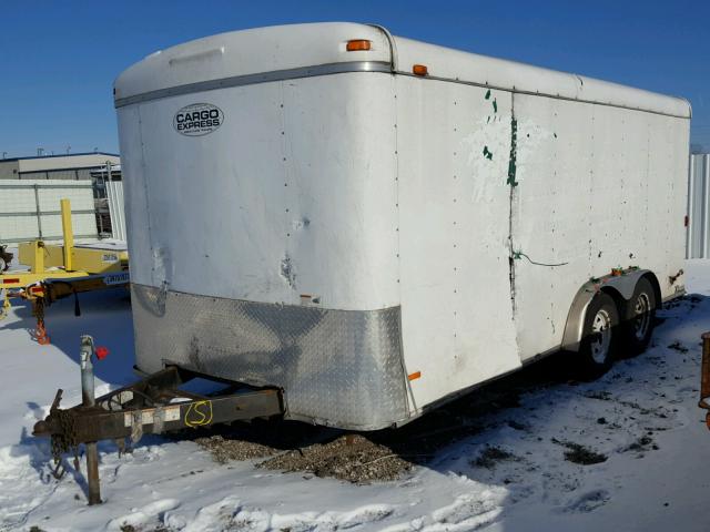 4U01C1624AA041661 - 2010 CARGO TRAILER WHITE photo 3