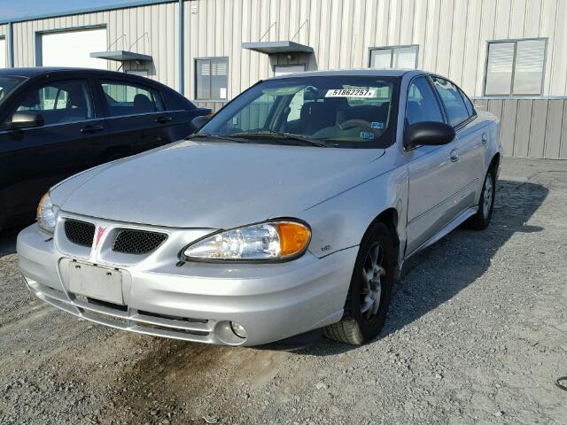 1G2NF52E14M562924 - 2004 PONTIAC GRAND AM S 银色 照片 2