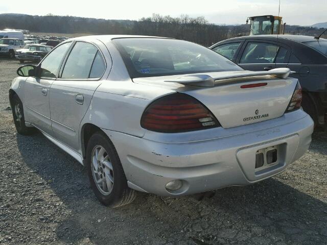 1G2NF52E14M562924 - 2004 PONTIAC GRAND AM S SILVER photo 3