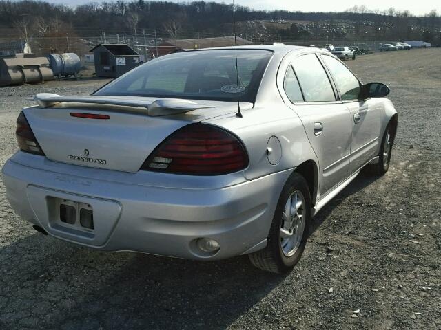 1G2NF52E14M562924 - 2004 PONTIAC GRAND AM S 银色 照片 4