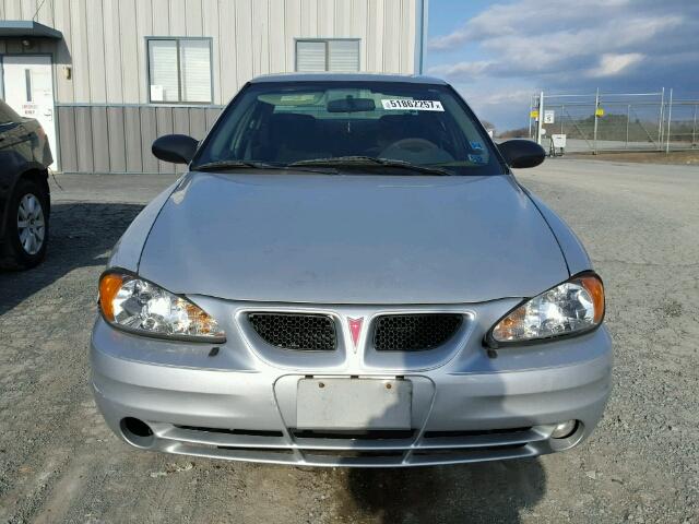 1G2NF52E14M562924 - 2004 PONTIAC GRAND AM S SILVER photo 9