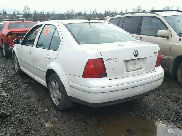 3VWSE69M42M045961 - 2002 VOLKSWAGEN JETTA GLS WHITE photo 3