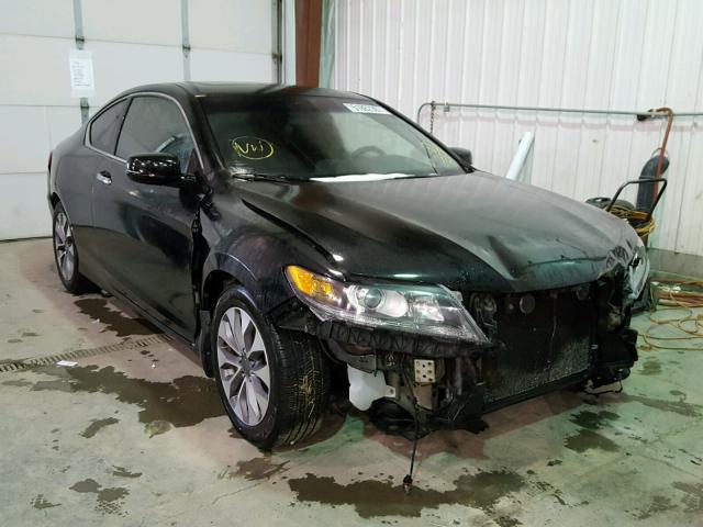 1HGCT1B71DA005200 - 2013 HONDA ACCORD EX BLACK photo 1