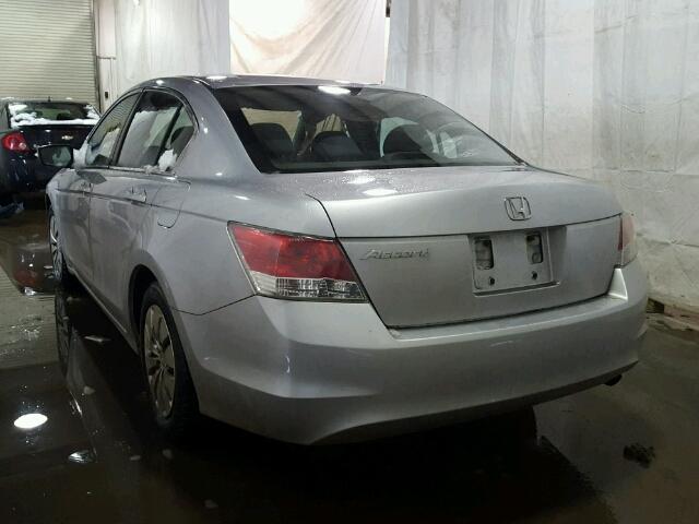 1HGCP2E30AA024206 - 2010 HONDA ACCORD LX SILVER photo 3