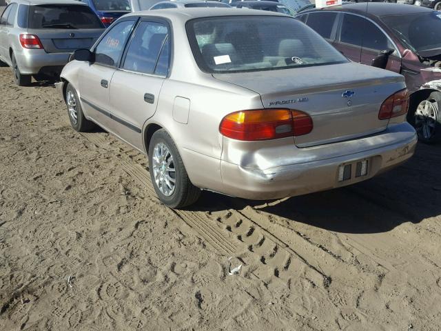 1Y1SK52861Z420857 - 2001 CHEVROLET GEO PRIZM TAN photo 3