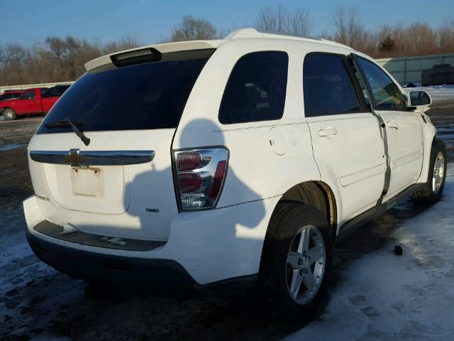 2CNDL73F166064349 - 2006 CHEVROLET EQUINOX LT WHITE photo 4