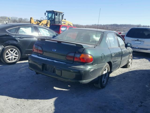 1G1NE52J12M683146 - 2002 CHEVROLET MALIBU LS GREEN photo 4