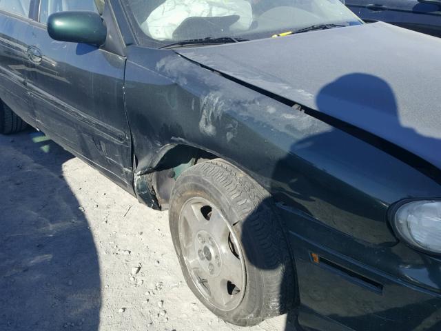 1G1NE52J12M683146 - 2002 CHEVROLET MALIBU LS 绿色 照片 9