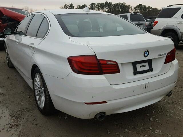 WBAFR7C51DC828169 - 2013 BMW 535 I WHITE photo 3