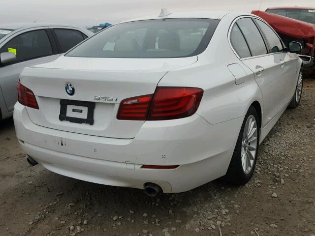 WBAFR7C51DC828169 - 2013 BMW 535 I WHITE photo 4