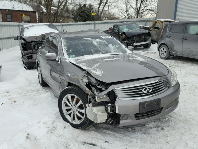 JNKCV61F59M054595 - 2009 INFINITI G37 GRAY photo 1