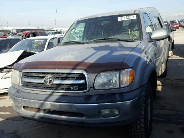 5TBBT4413YS094189 - 2000 TOYOTA TUNDRA ACC GRAY photo 2