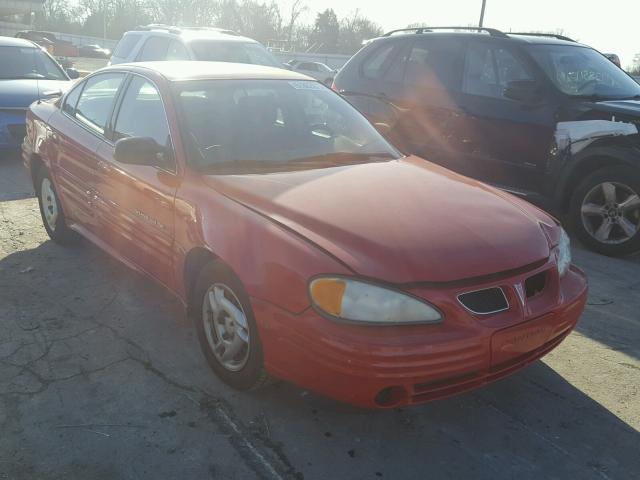 1G2NE52T51M522858 - 2001 PONTIAC GRAND AM S წითელი ფოტო 1
